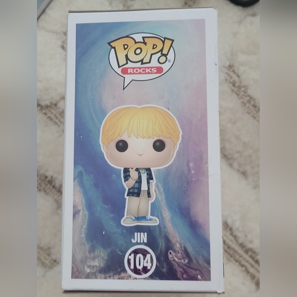 BTS Jin Pop! Rocks Vinyl Figure - Picture 2 of 6